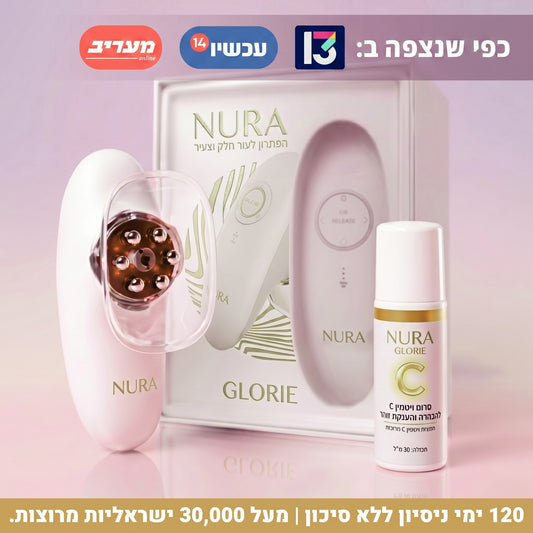 NURA™ הפתרון לעור חלק וצעיר